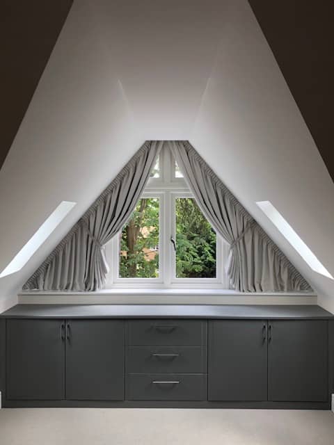 bespoke fitted bedroom curtains