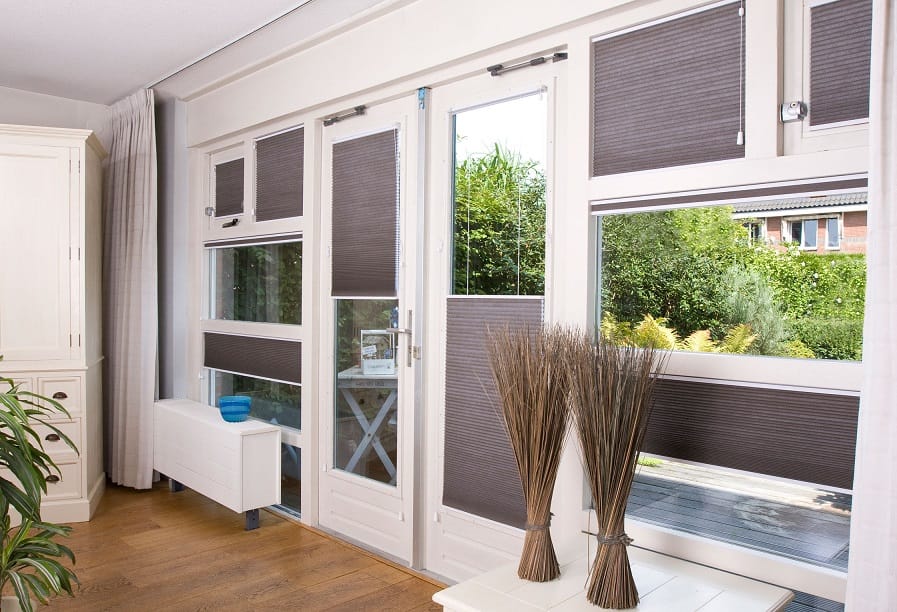 pure cell pleated blinds