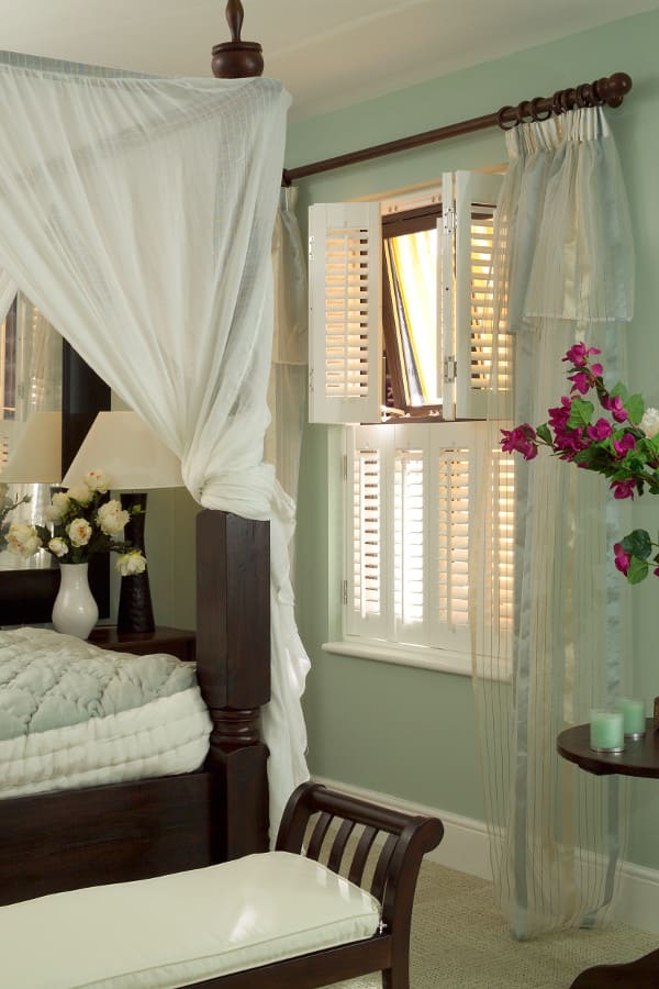 small bedroom shutters