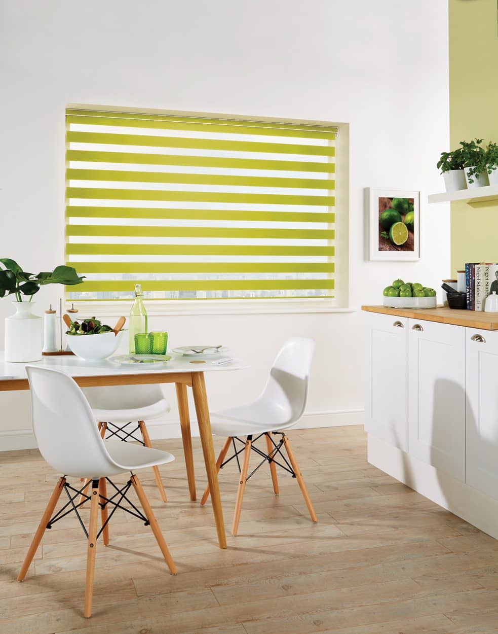 Vision Blind green lime kitchen modern
