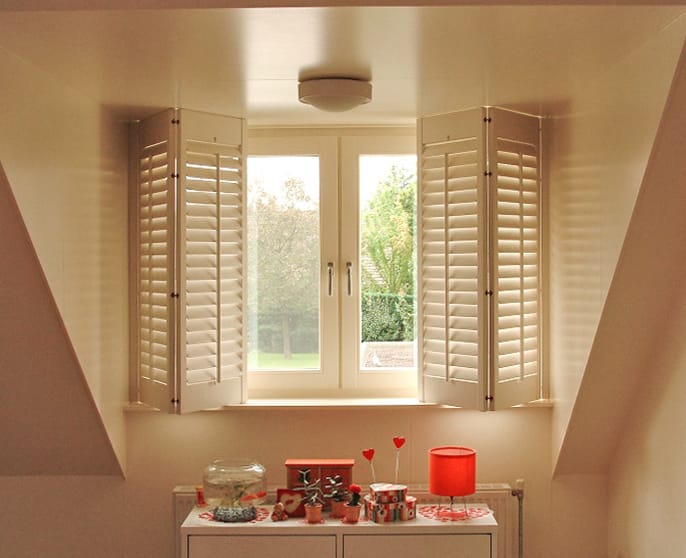 Bedroom shutters in sunny homes