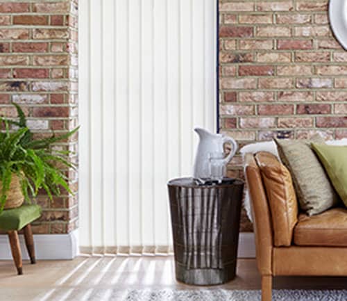 Vertical Window Blinds white