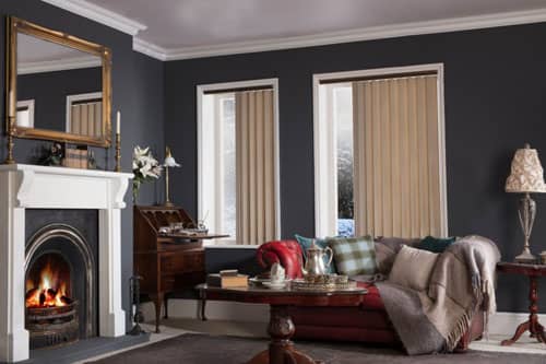 Vertical Window Blinds sand